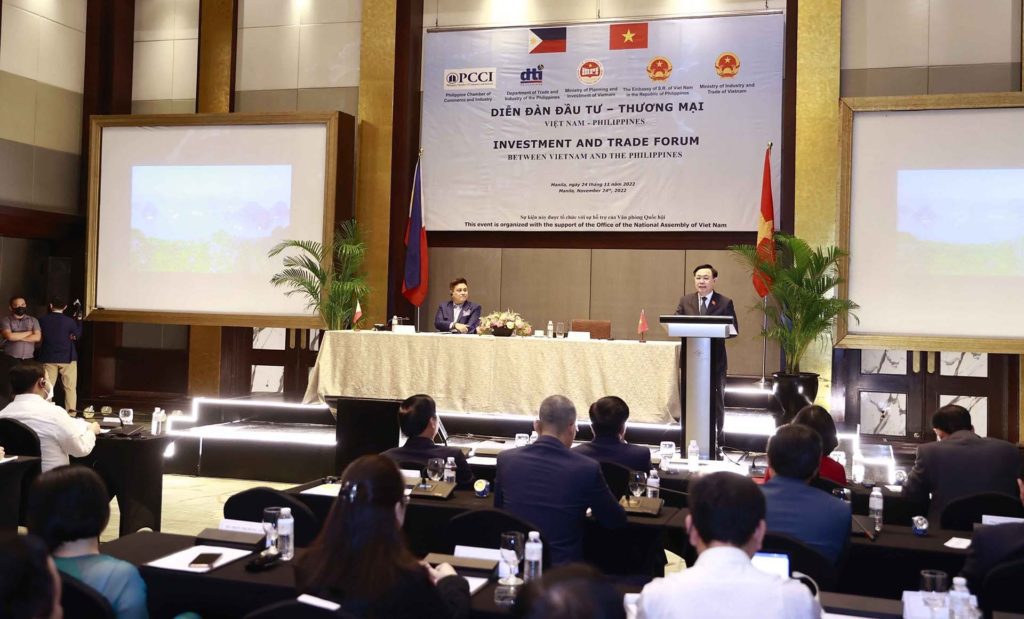Toàn cảnh Diễn đàn đầu tư-thương mại Việt Nam-Philippines. (Nguồn: TTXVN)