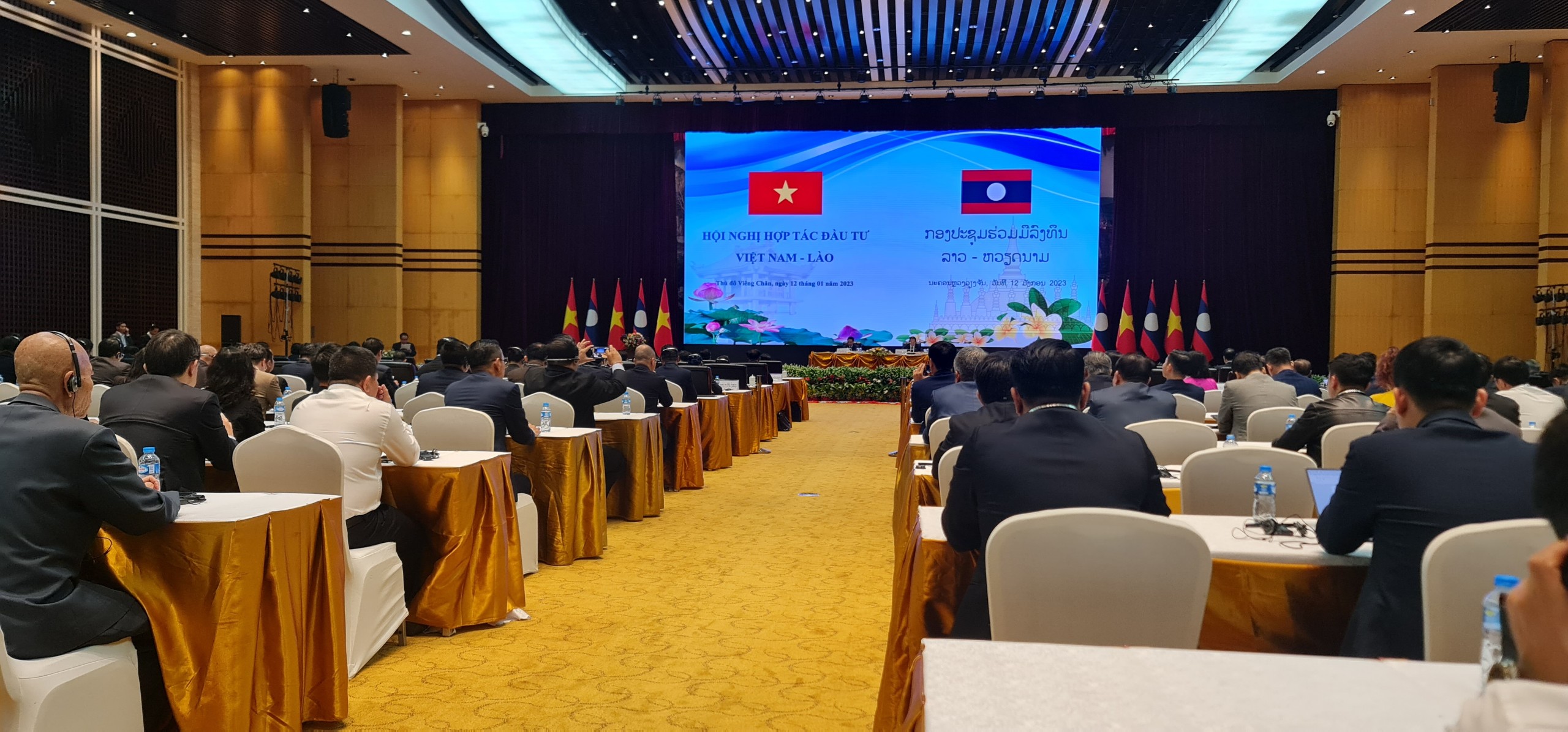 VIETED tham dự Hội nghị Hợp tác đầu tư Việt Nam – Lào -1